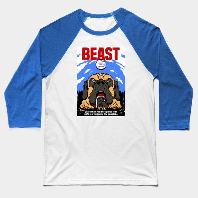 BEAST Baseball T-Shirt by blairjcampbell